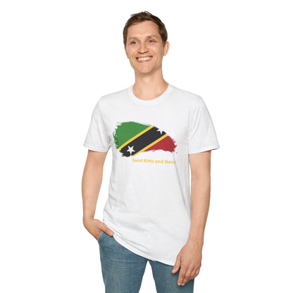 Unisex Softstyle Saint Kitts and Nevis T-Shirt