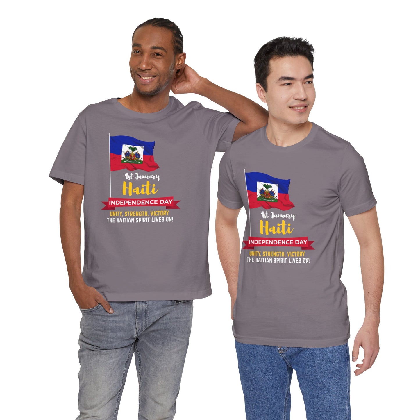 Unisex Jersey Haiti Short Sleeve Tee