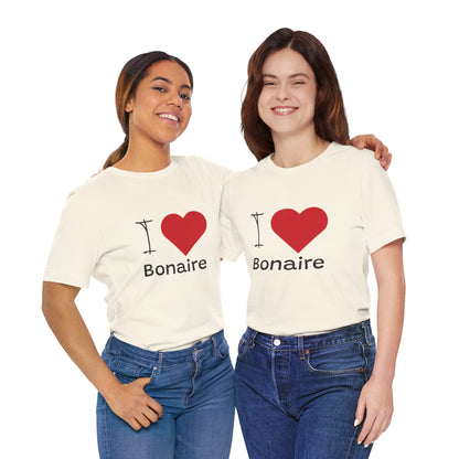 Unisex Jersey Bonaire T-shirt met korte mouwen 