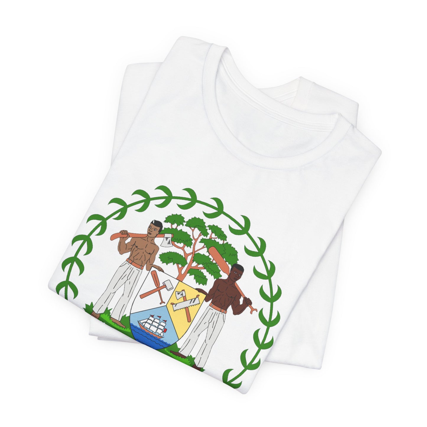 Unisex Jersey Belize T-shirt met korte mouwen 