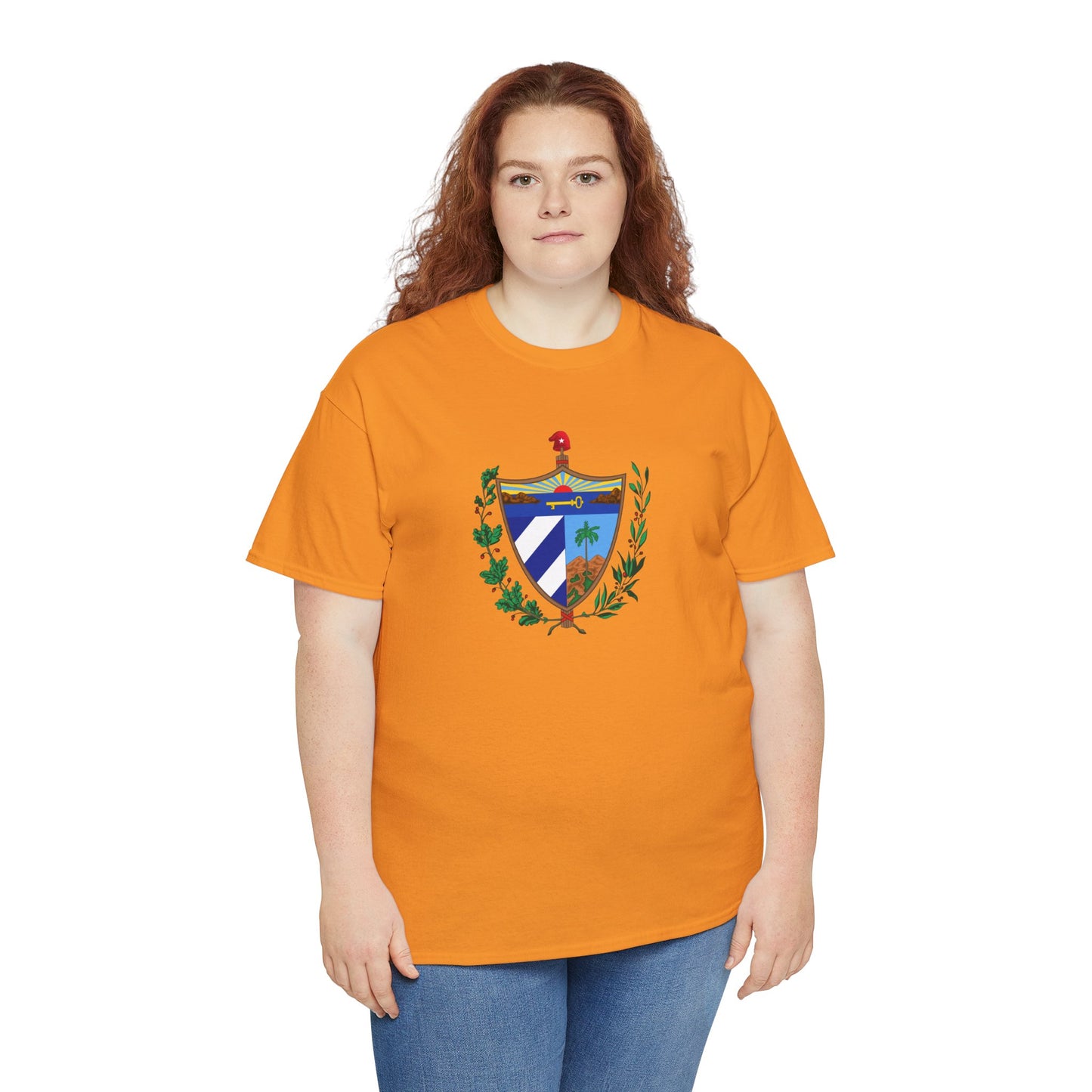 Unisex Zware Cuba Katoenen T-shirt