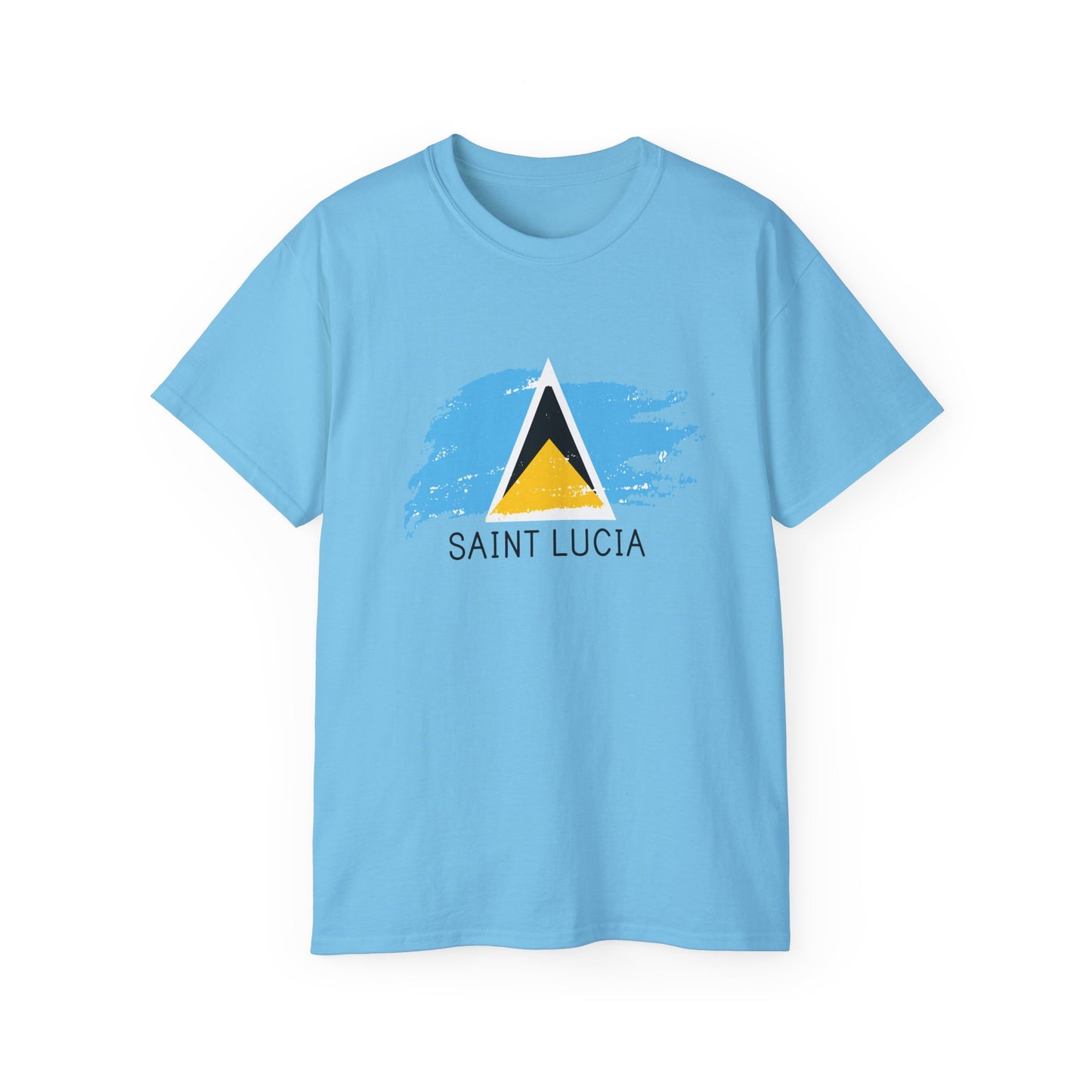 Saint Lucia vlag unisex ultra katoenen T-shirt - casual shirt