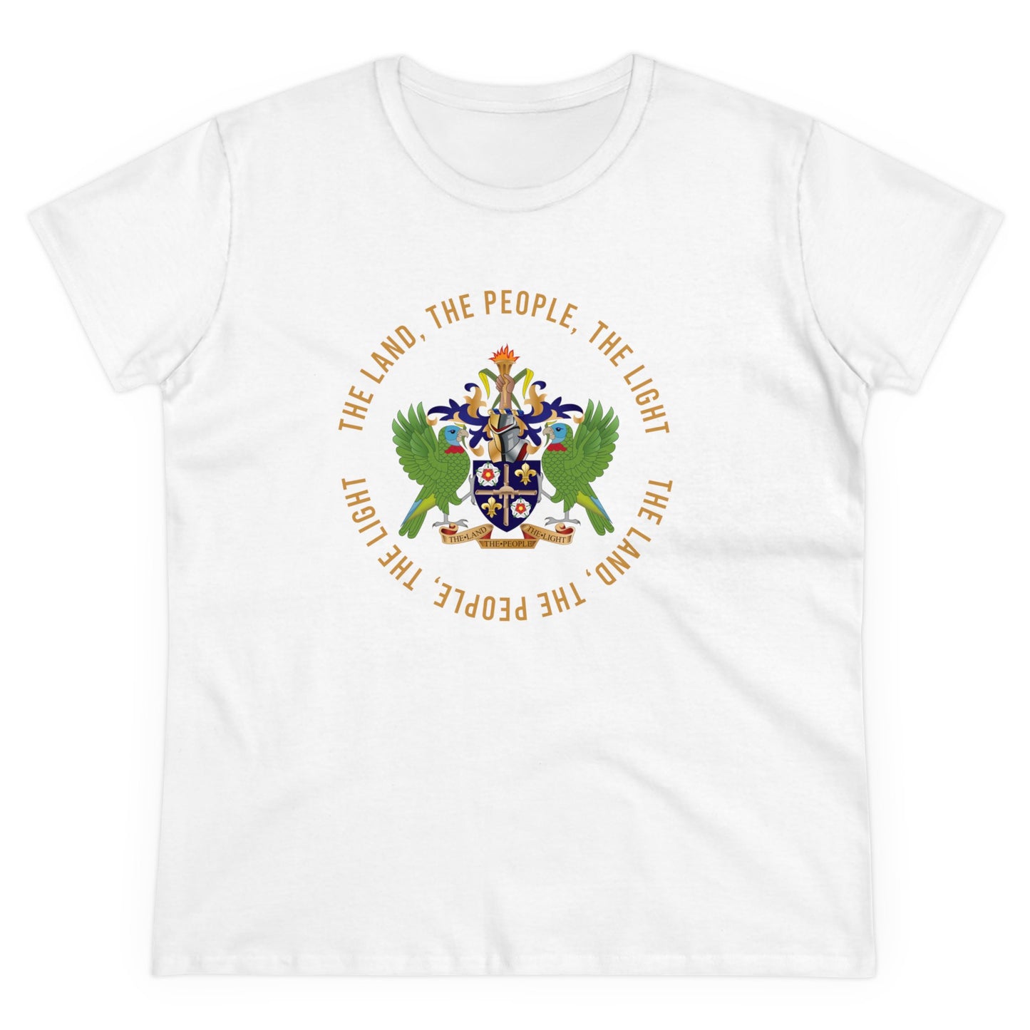 Women's Midweight Saint Luica Cotton Tee