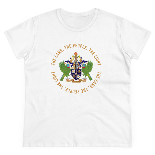 Women's Midweight Saint Luica Cotton Tee