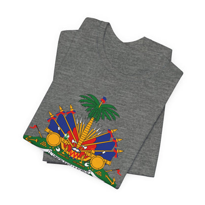 Unisex Jersey Haiti T-shirt met korte mouwen