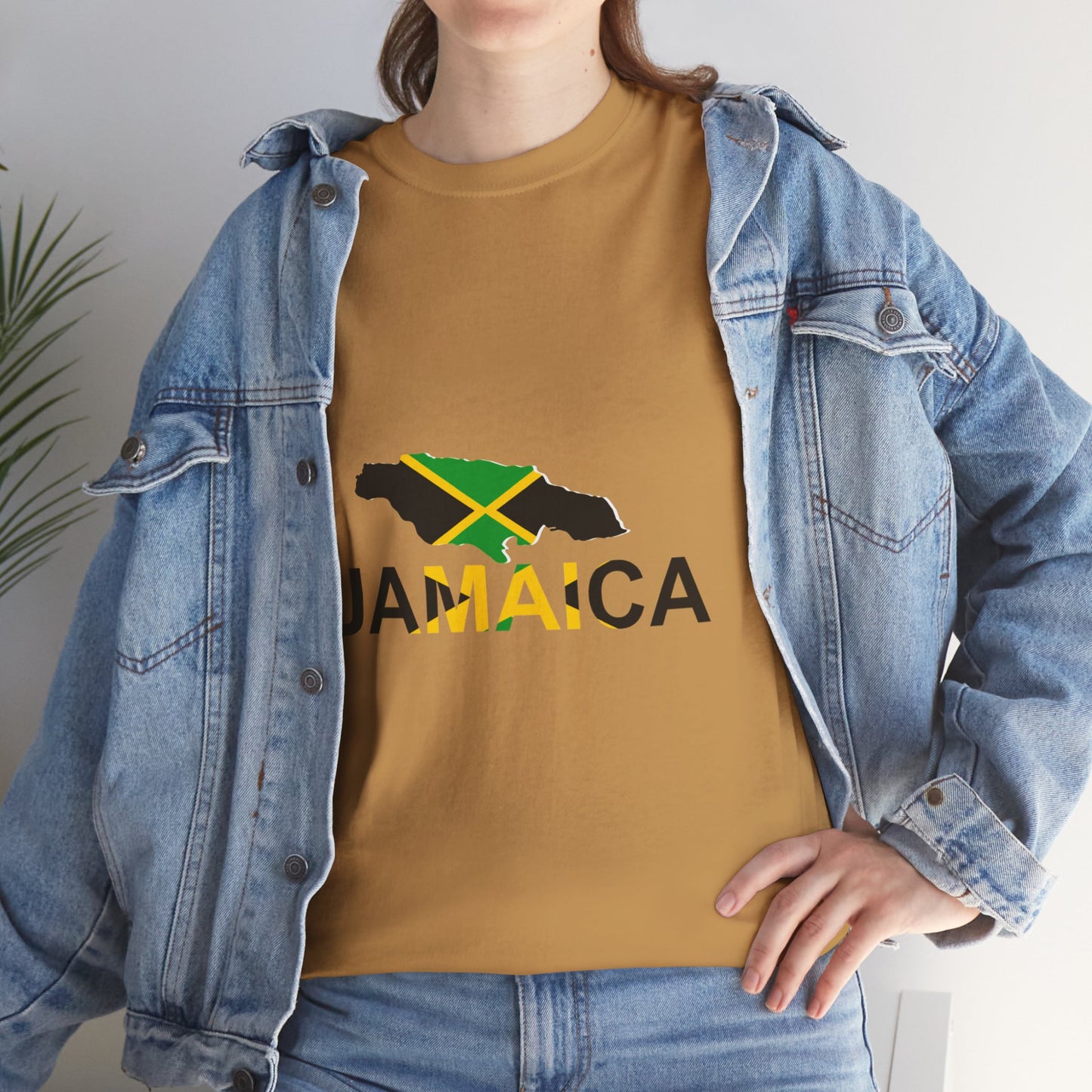 T-shirt met Jamaicaanse vlag