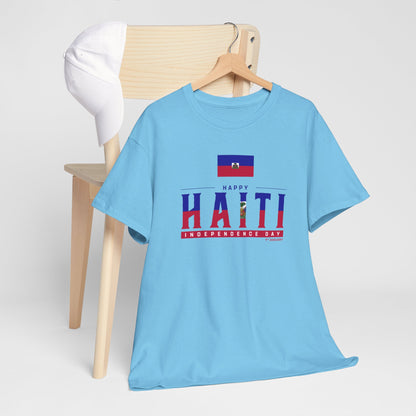 Unisex Heavy Haiti Katoenen T-shirt