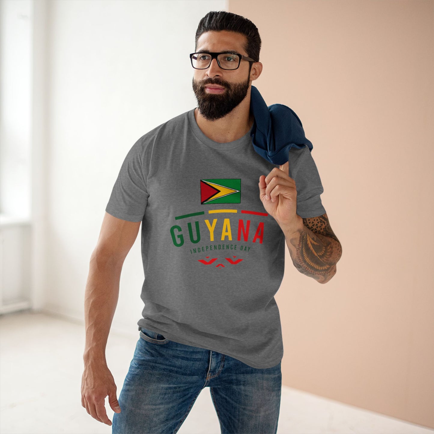 Volwassen Staple Guyana T-shirt