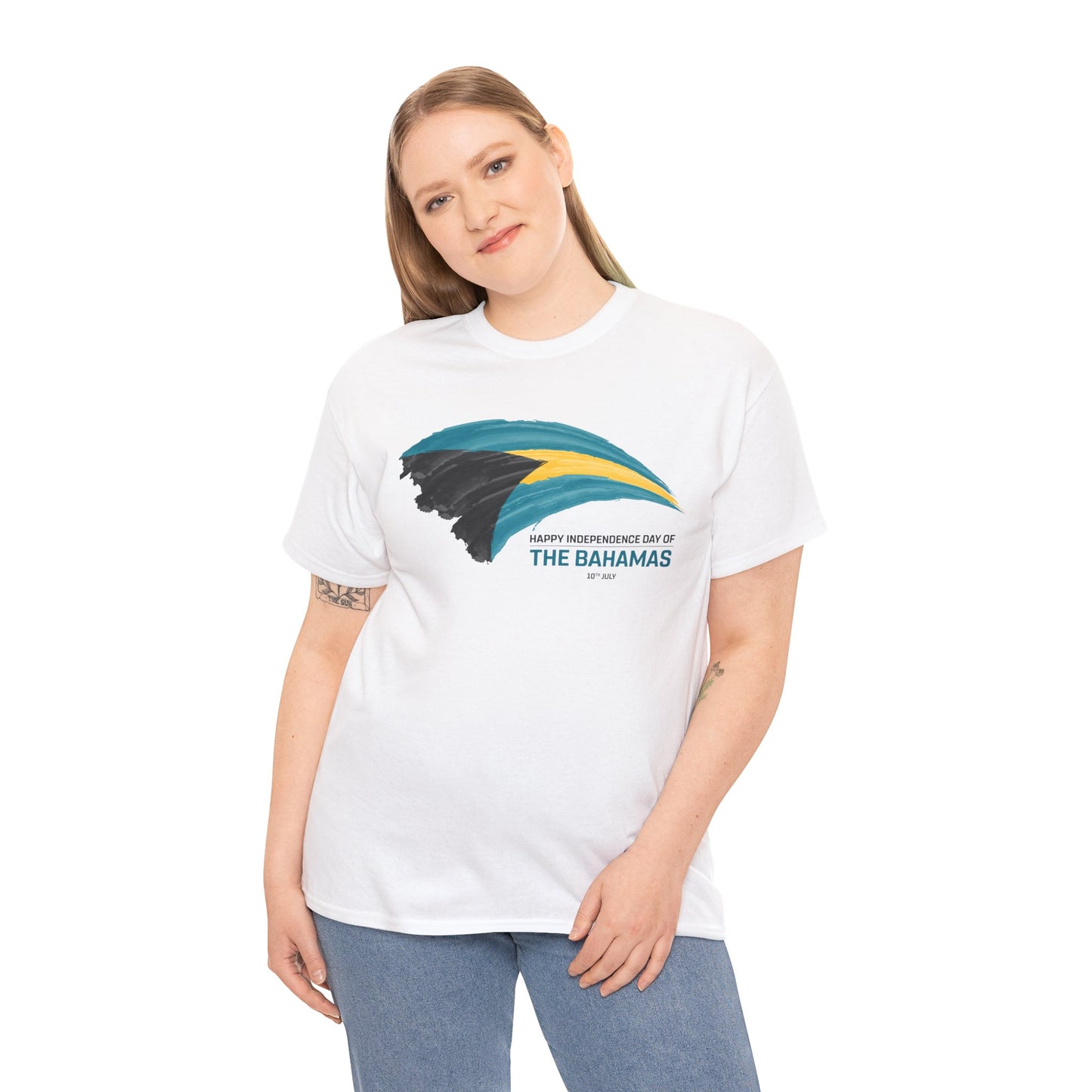 Unisex Heavy  Bahamas Cotton T Shirt