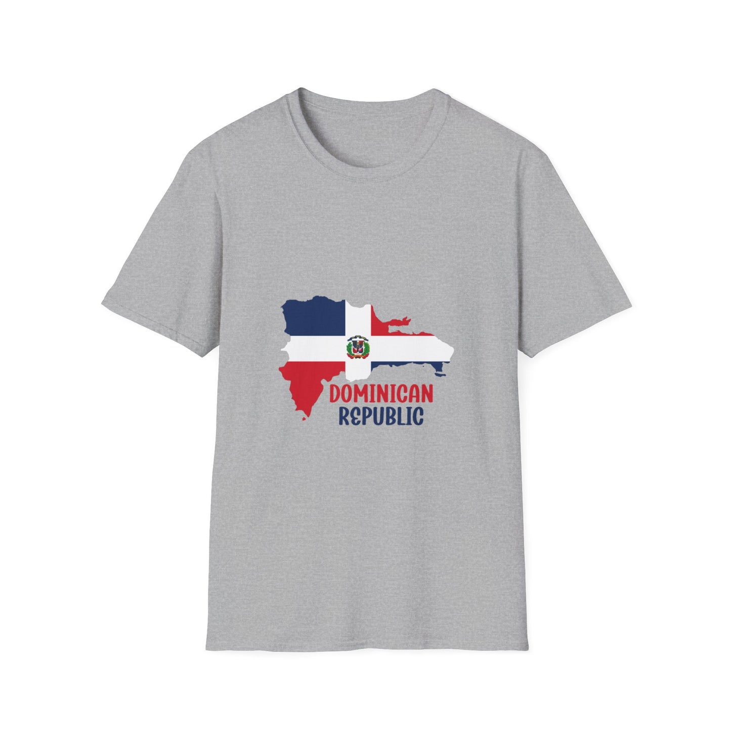 Dominican Republic flag map Classic T-Shirt