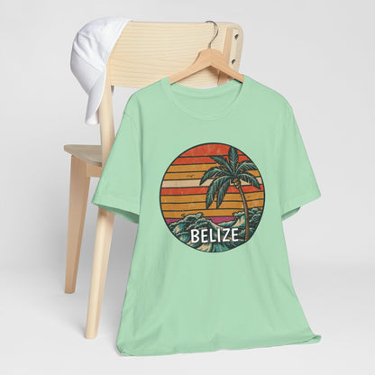 Unisex Jersey Belize T-shirt met korte mouwen 