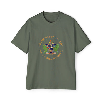 Men's Tee Saint Lucia Coat of Arm T-Shirt