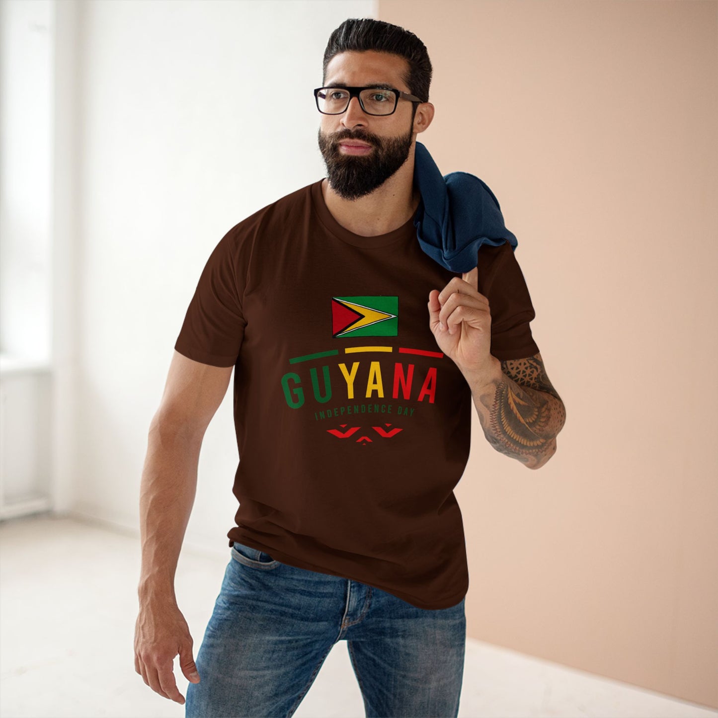 Volwassen Staple Guyana T-shirt