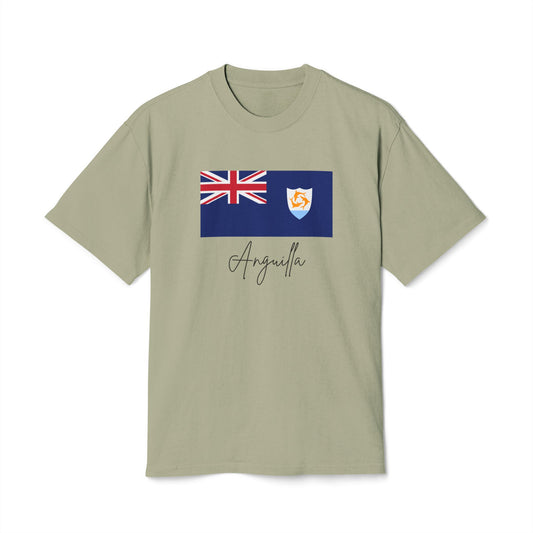 Unisex Heavy Anguilla Faded Tee