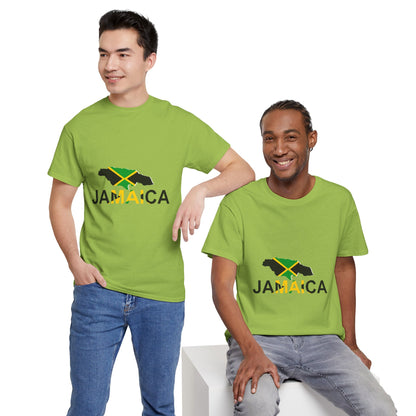 T-shirt met Jamaicaanse vlag