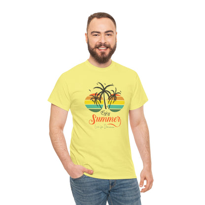 Unisex Zware Dominica Katoenen T-shirt