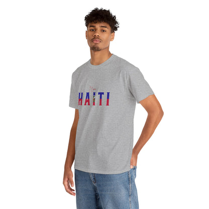 Unisex Heavy Haiti Katoenen T-shirt