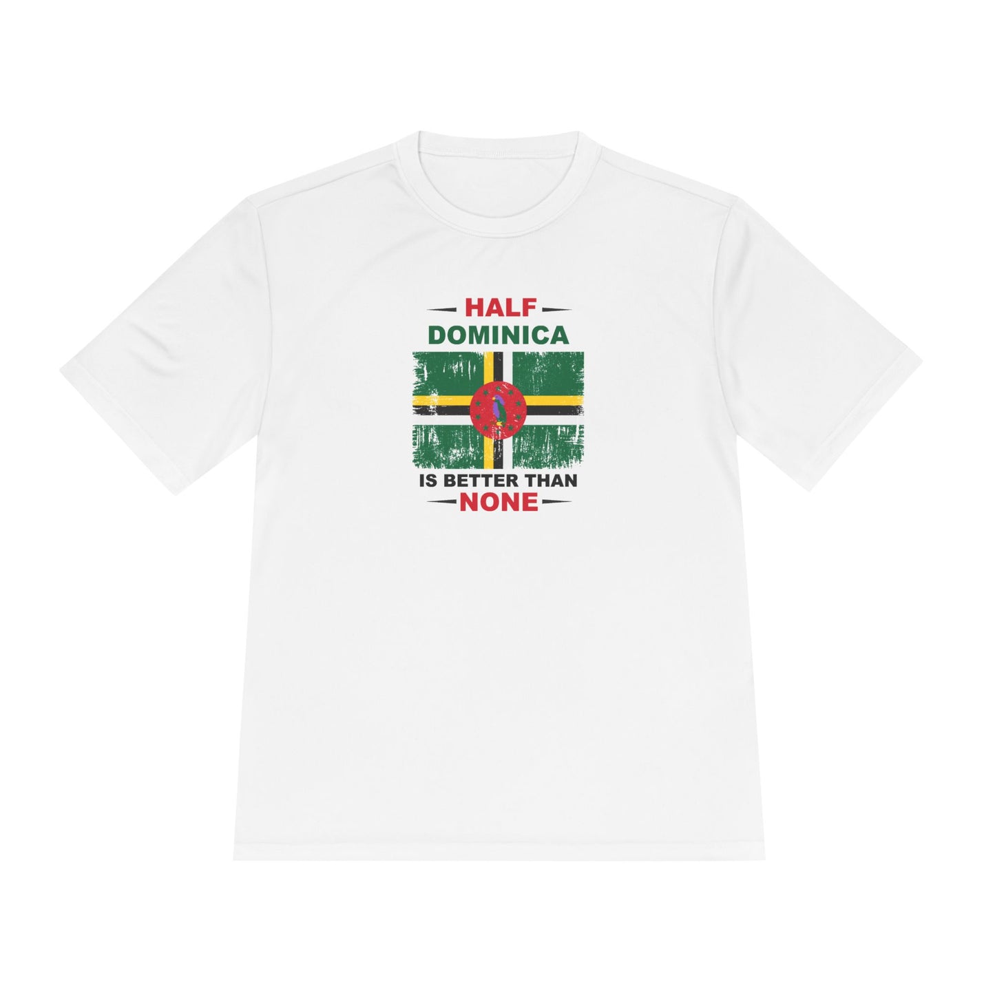 Unisex vochtafvoerend Dominica T-shirt