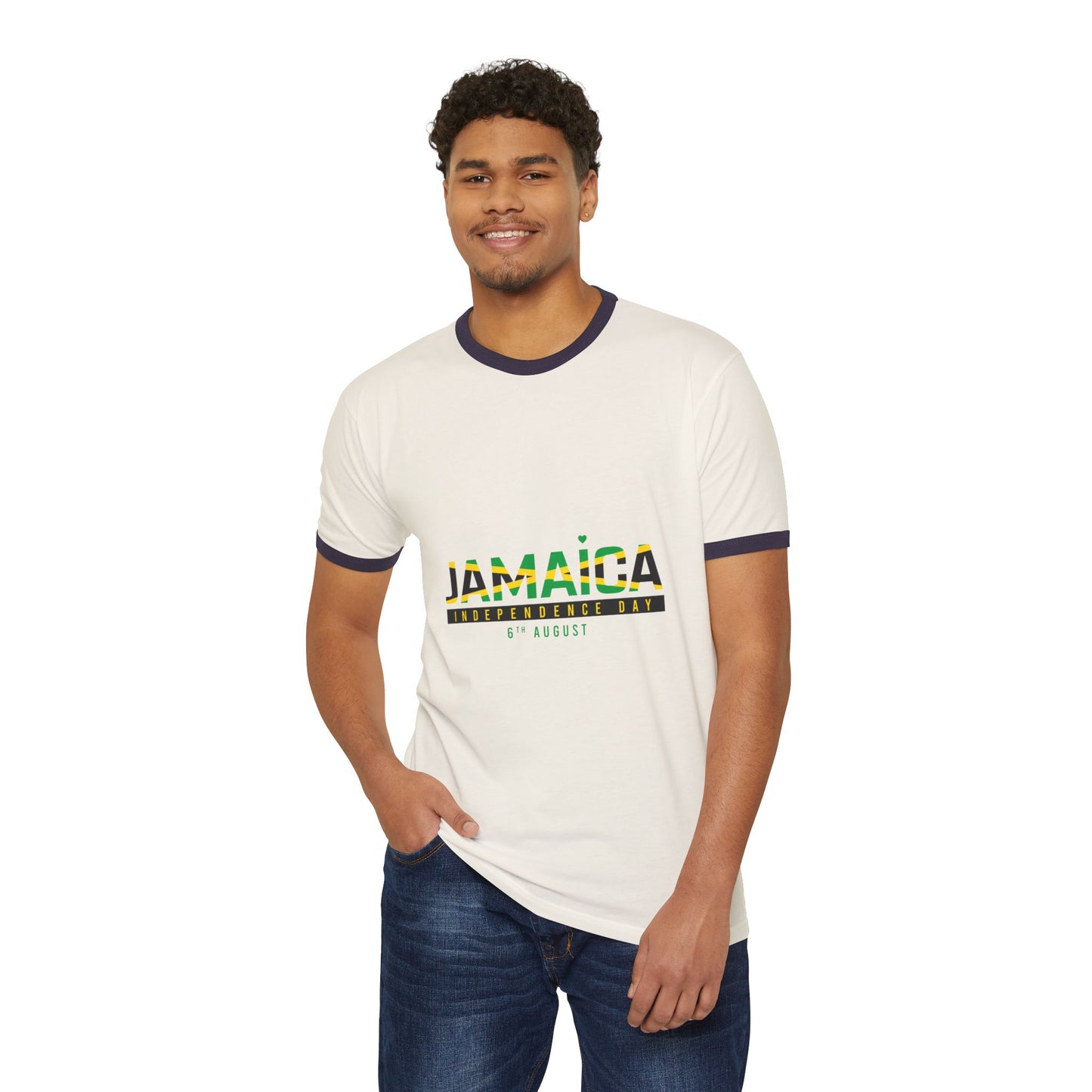 T-shirt met Jamaicaanse vlag