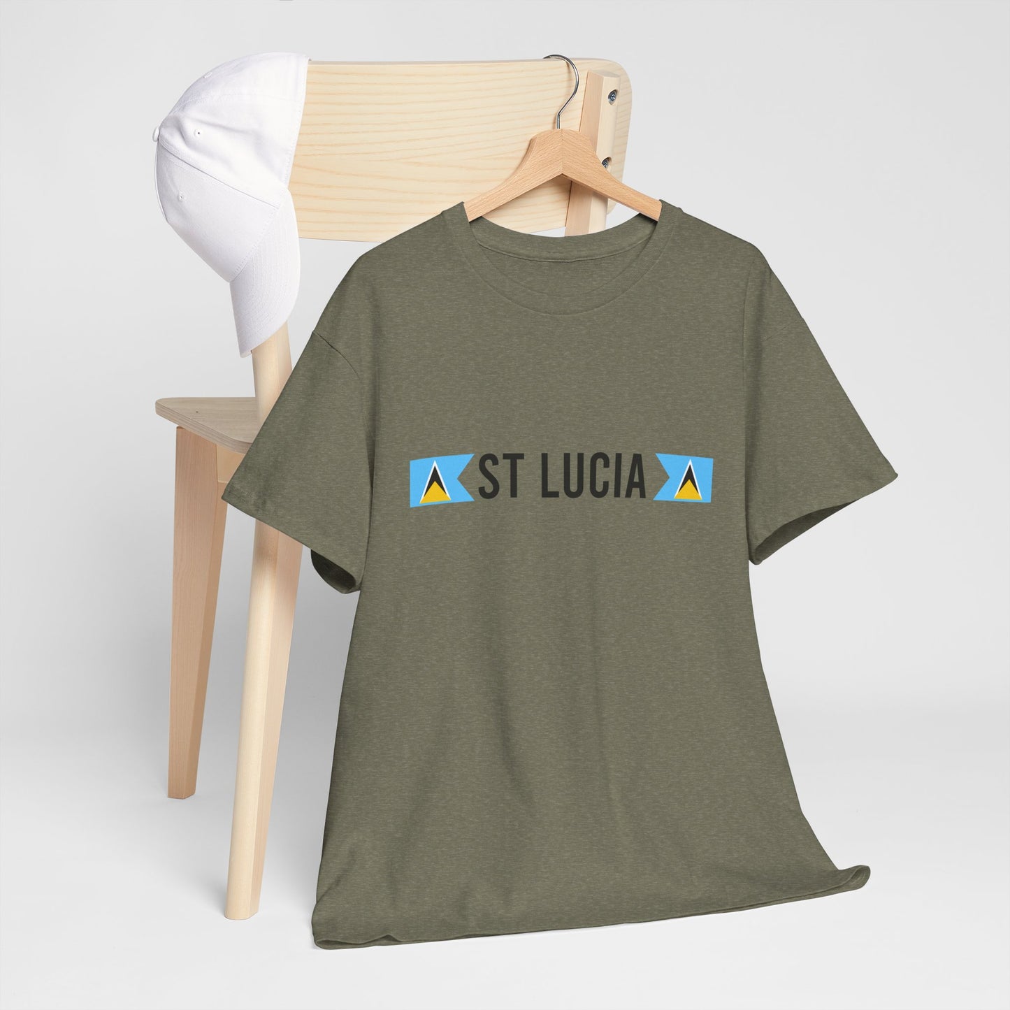 Unisex Heavy Saint Luica Cotton Tee