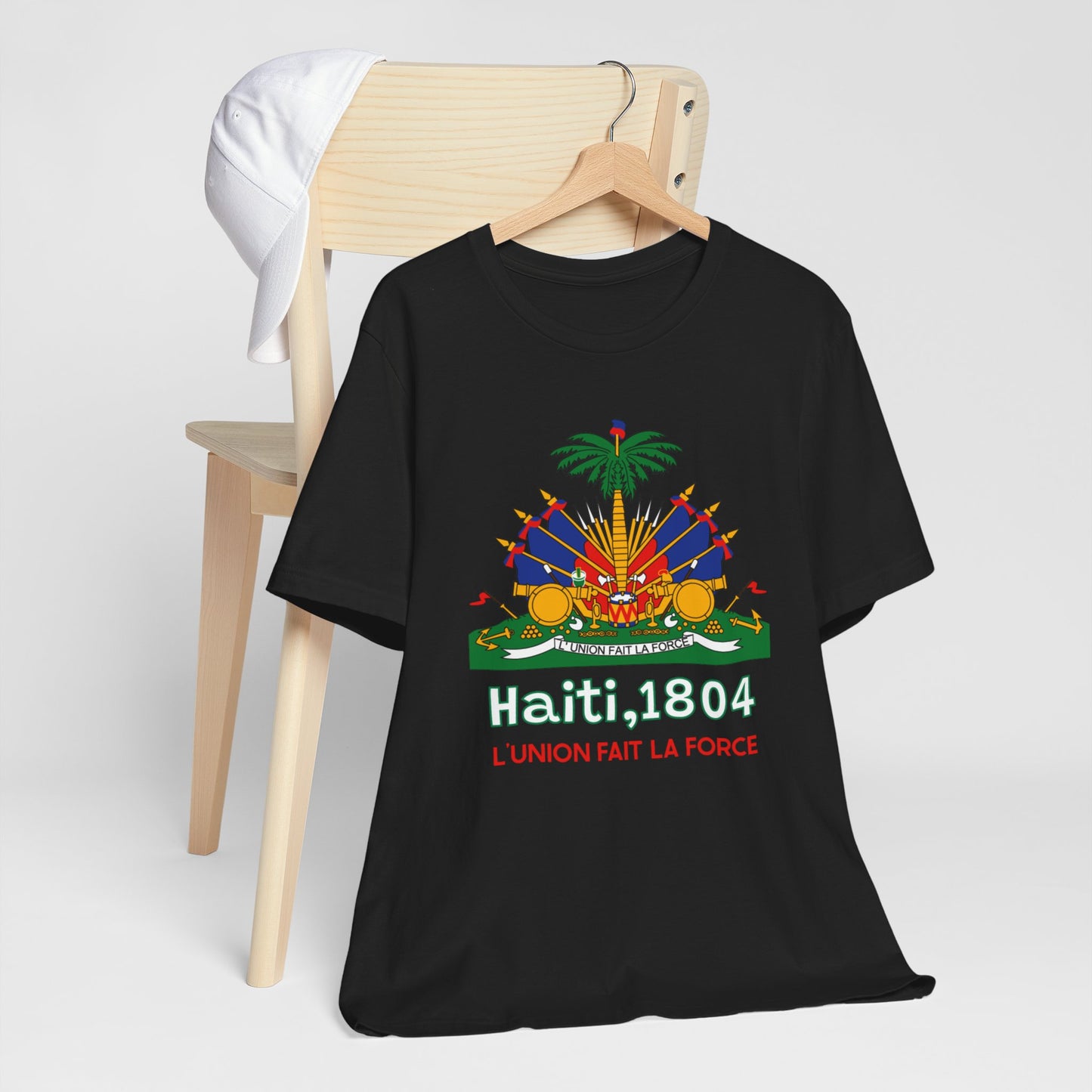 Unisex Jersey Haiti T-shirt met korte mouwen