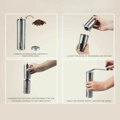 Home Portable Manual Coffee Grinder Mill