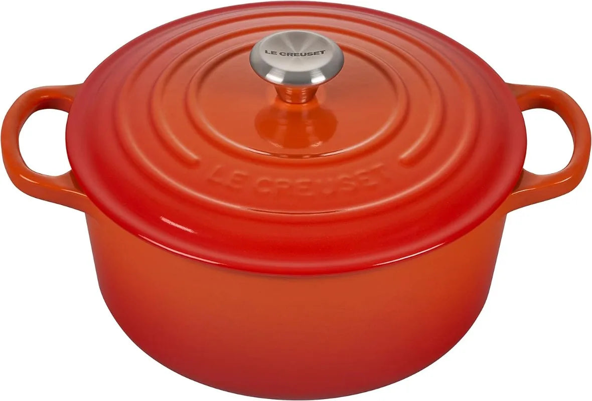 Cast Iron Signature Round Dutch Oven