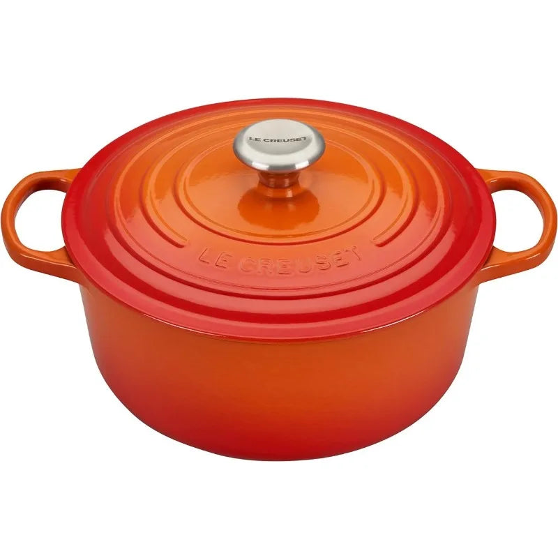 Cast Iron Signature Round Dutch Oven