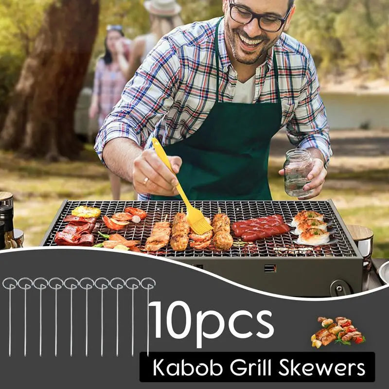 Stainless Steel Grilling  Skewers