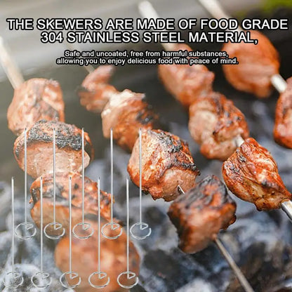 Stainless Steel Grilling  Skewers