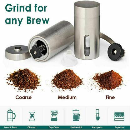 Home Portable Manual Coffee Grinder Mill