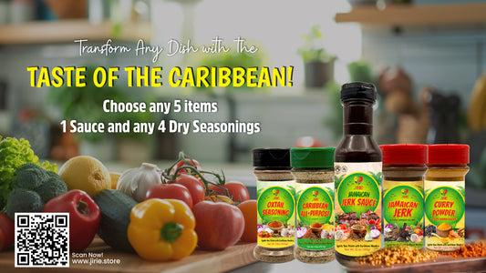 Ultimate 5-Piece Caribbean Seasoning Gift Set – Bold Island Flavors for Every Meal