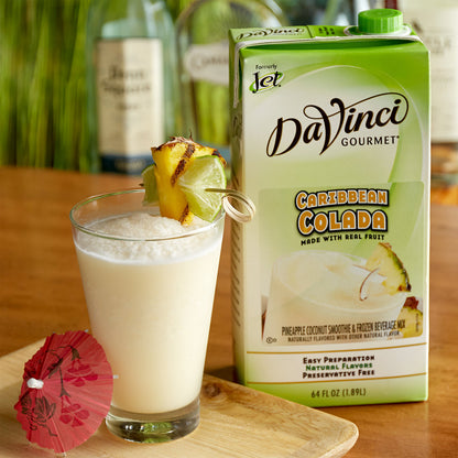 DaVinci Gourmet 64 fl. oz. Caribbean Colada Real Fruit Smoothie Mix