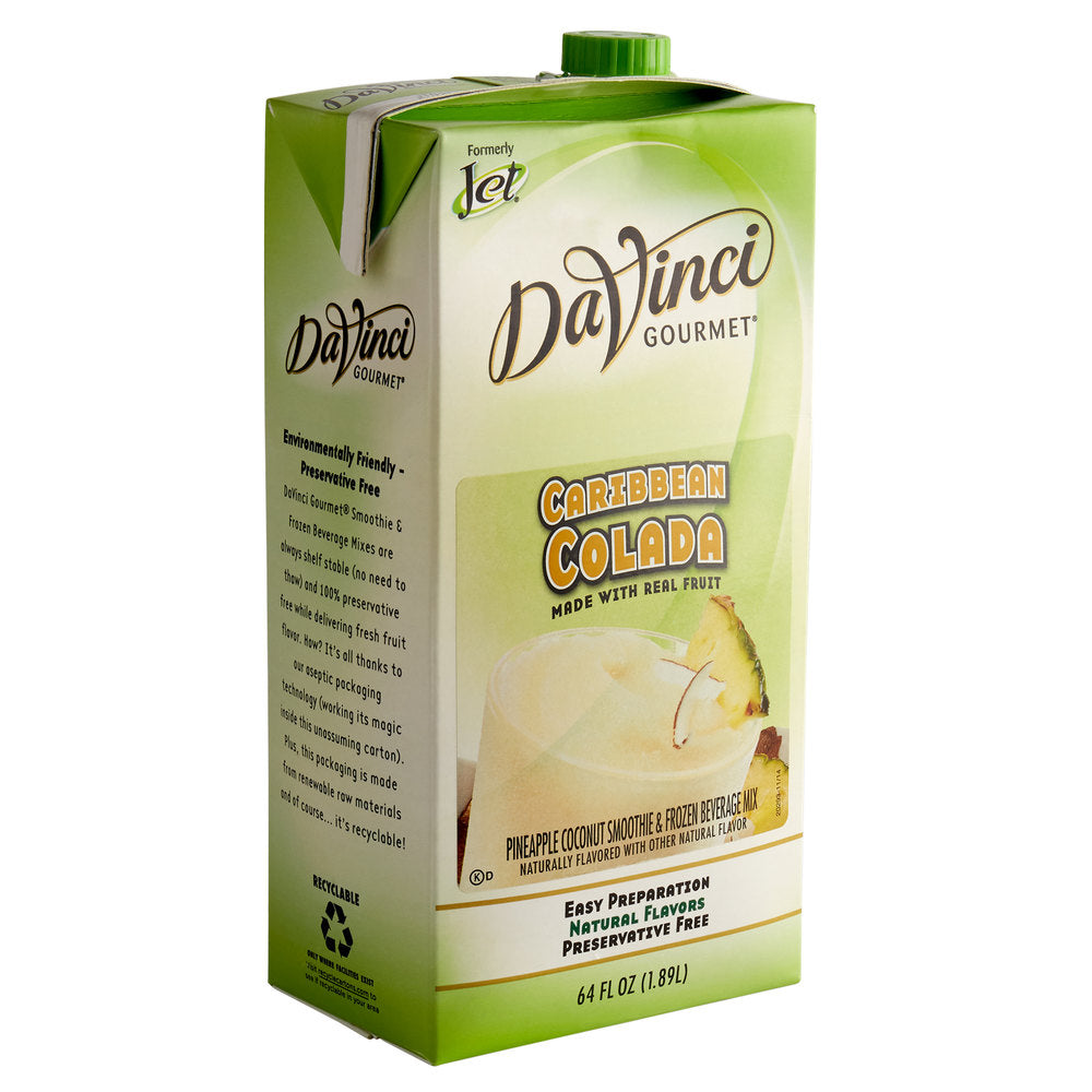 DaVinci Gourmet 64 fl. oz. Caribbean Colada Real Fruit Smoothie Mix